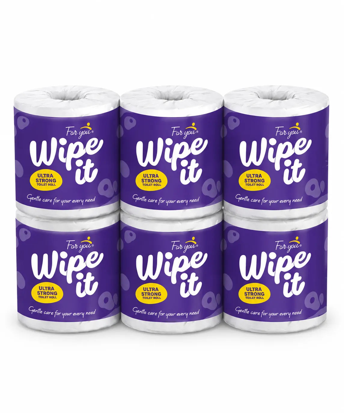 Wipe It Toilet Roll (Pack of 6)